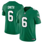 DeVonta Smith #6 Philadelphia Eagles  Alternate Vapor F.U.S.E. Limited Jersey - Kelly Green
