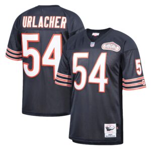 Brian Urlacher Chicago Bears  2001 Authentic Throwback Retired Player Jersey - Navy