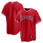 Los Angeles Angels Red Alternate Replica Team Jersey