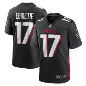 Arnold Ebiketie Atlanta Falcons Team Game Jersey -  Black