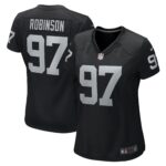 Janarius Robinson Las Vegas Raiders Women's Team Game Jersey -  Black