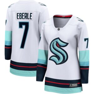 Eberle Seattle Kraken Women's Away Premier Breakaway Player Jersey - White