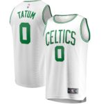 Jayson Tatum Boston Celtics  Youth Fast Break Replica Jersey White - Association Edition