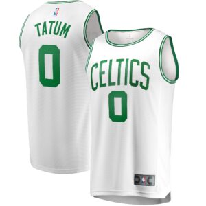 Jayson Tatum Boston Celtics  Youth Fast Break Replica Jersey White - Association Edition