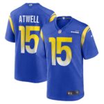 Tutu Atwell Los Angeles Rams  Game Player Jersey - Royal