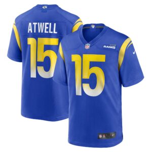 Tutu Atwell Los Angeles Rams  Game Player Jersey - Royal