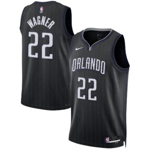 Franz Wagner Orlando Magic  Unisex 2022/23 Swingman Jersey - City Edition - Black