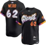 Men's San Francisco Giants Logan Webb #62  2025 City Connect Limited Jersey