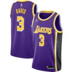 Anthony Davis Los Angeles Lakers  2020/21 Swingman Jersey - Statement Edition - Purple