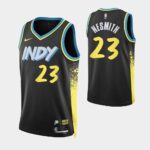 Unisex Indiana Pacers Aaron Nesmith  Black 2023/24 Swingman Jersey - City Edition