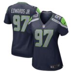 Mario Edwards Jr. Seattle Seahawks Women's  Game Jersey - College Navy