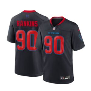 Sheldon Rankins #90 Houston Texans Alternate Game Jersey - Navy