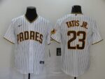 Men's San Diego Padres #23 Fernando Tatis Jr. White Stitched Cool Base  Jersey