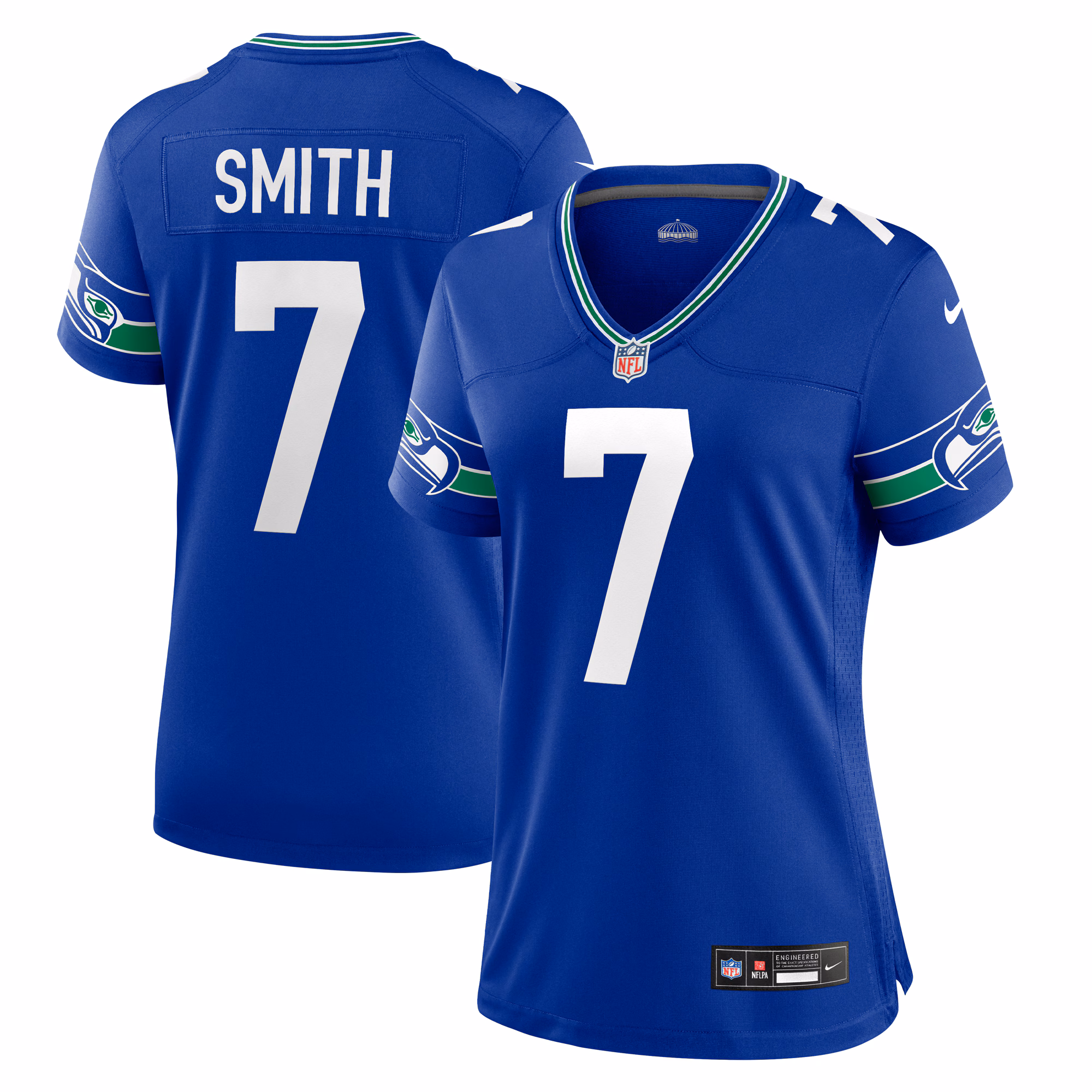 Geno Smith Seattle Seahawks Women's Player Jersey - Royal