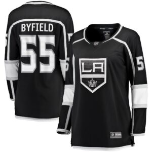 Quinton Byfield Los Angeles Kings Women's Home Breakaway Player Jersey - Black