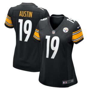 Calvin Austin III Pittsburgh Steelers  Women's Game Player Jersey - Black