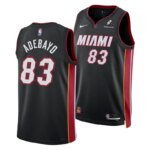 Bam Adebayo Miami HEAT Icon Black “83-Point Game” Swingman Jersey