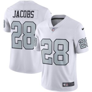 Josh Jacobs Las Vegas Raiders  Vapor Untouchable Color Rush Limited Player Jersey - White