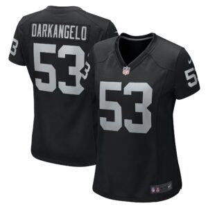 Isaac Darkangelo Las Vegas Raiders Women's Team Game Jersey -  Black