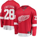 Gustav Lindstrom Detroit Red Wings Home Breakaway Player Jersey - Red