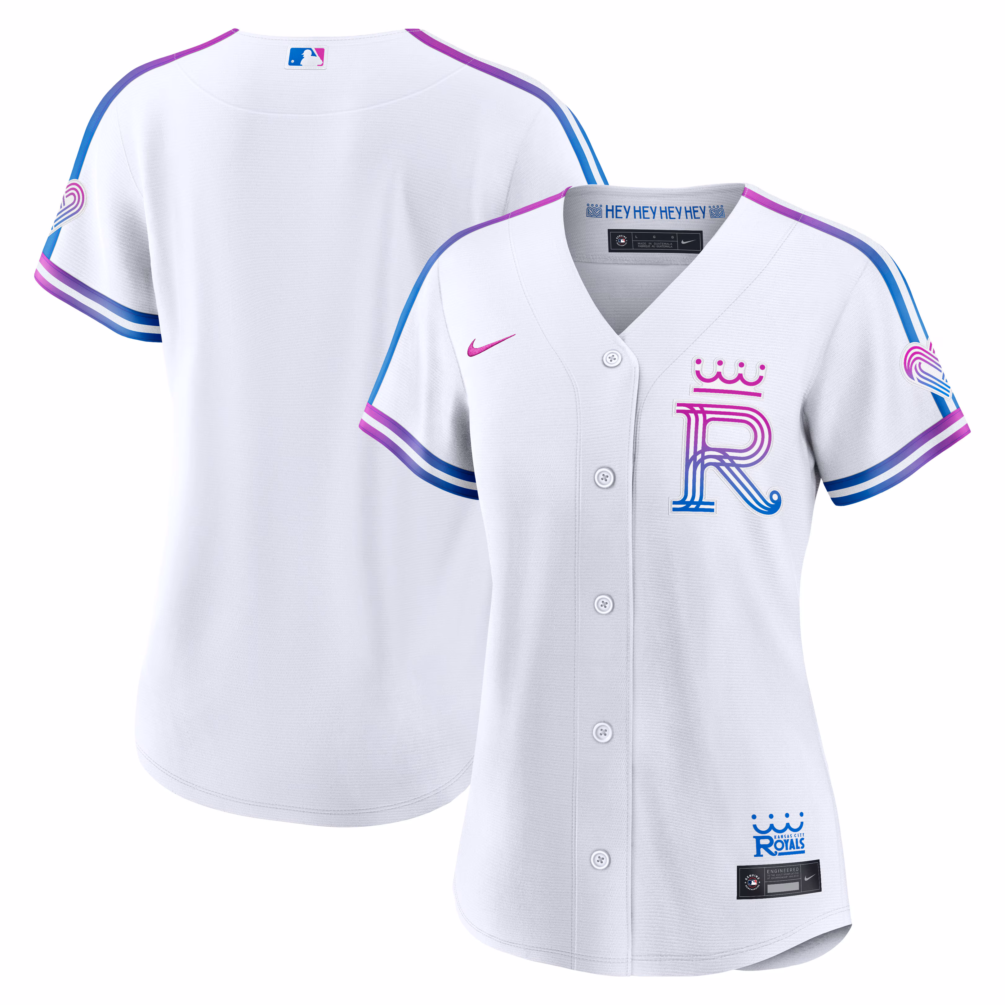Women's Kansas City Royals  White 2026 City Connect Stadium Jersey