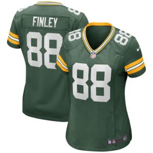 Jermichael Finley Green Bay Packers Women's Game Retired Player Jersey - Green