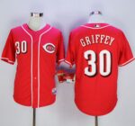 Cincinnati Reds #30 Ken Griffey Red Cool Base Stitched Jersey