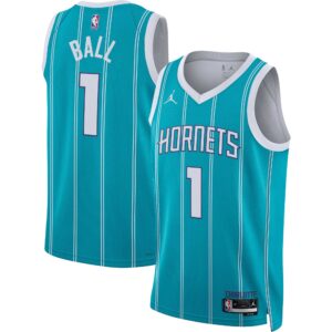 LaMelo Ball Charlotte Hornets  Brand Unisex Swingman Jersey - Icon Edition - Teal