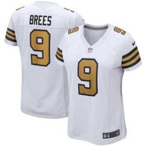 Drew Brees New Orleans Saints Women's Alternate Game Jersey - White