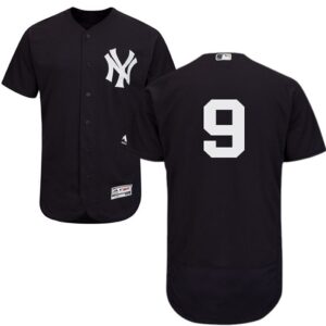 New York Yankees #9 Roger Maris Navy Blue Flexbase Collection Stitched Jersey