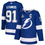 Steven Stamkos Tampa Bay Lightning  2021 Stanley Cup Champions Authentic Player Jersey - Blue