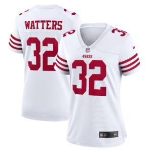 Ricky Watters San Francisco 49ers  Women's Retired Player Game Jersey - White