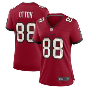 Cade Otton Tampa Bay Buccaneers  Women's Game Player Jersey - Red