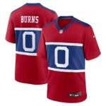 Brian Burns #0 New York Giants Alternate Game Jersey - Century Red