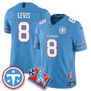 Will Levis #8 Tennessee Titans Vapor F.U.S.E. Limited Jersey -  Light Blue