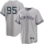 Men's Oswaldo Cabrera #95 New York Yankees Road Player  Jersey