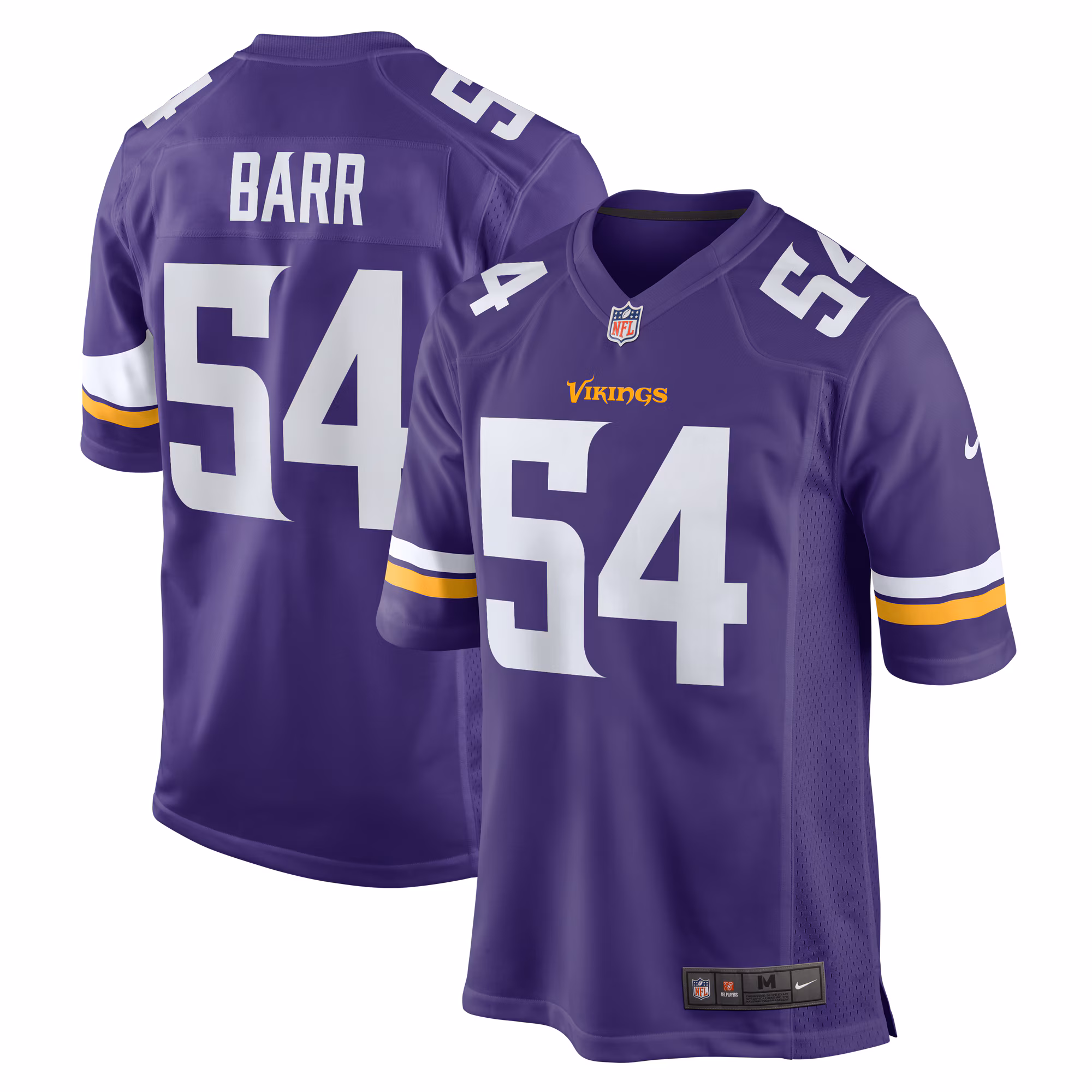 Anthony Barr Minnesota Vikings Team Game Jersey -  Purple