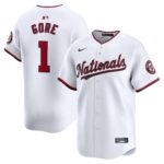 Men's Washington Nationals MacKenzie Gore  White Home Limited Player Jersey