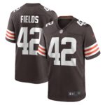 Tony Fields II Cleveland Browns Team Game Jersey -  Brown