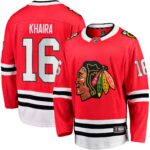 Jujhar Khaira Chicago Blackhawks Home Team Breakaway Player Jersey - Red