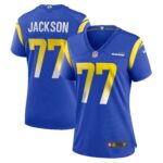 AJ Jackson Los Angeles Rams  Women's Game Player Jersey - Royal