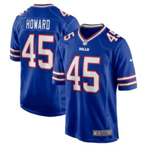 Travin Howard Buffalo Bills  Team Game Jersey - Royal