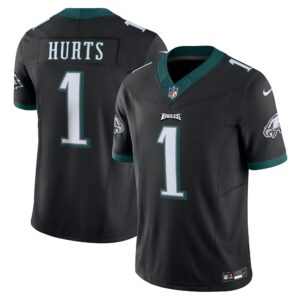 Jalen Hurts Philadelphia Eagles Vapor F.U.S.E. Limited Jersey - Black