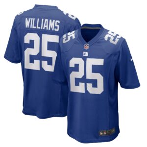 Rodarius Williams New York Giants Game Player Jersey - Royal