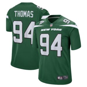Solomon Thomas New York Jets Game Jersey - Gotham Green