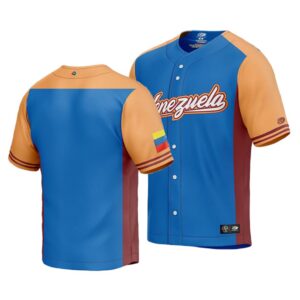 Venezuela 2023 World Baseball Classic Royal Men's Jersey