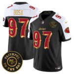 San Francisco 49ers Nick Bosa # 97 SF "Rivalries" Vapor Limited Jersey - Faithful To The Bay Patch - All Stitched