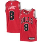 Zach LaVine Chicago Bulls Youth 2020/21 Swingman Jersey - Icon Edition - Red
