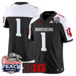 Team #1 Ndiana Hoosiers IH 2026 Peach Bowl Vapor Limited Jersey - All Stitched