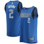 Kyrie Irving Dallas Mavericks  Fast Break Replica Jersey - Icon Edition - Royal